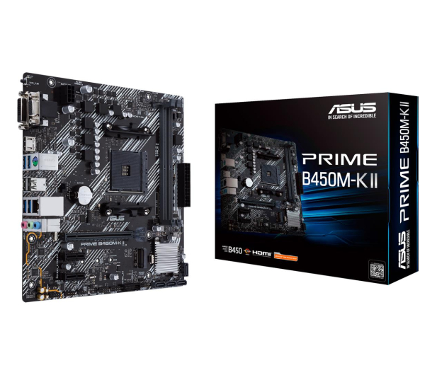 ASUS PRIME B450M-K II - 621519 - zdjęcie